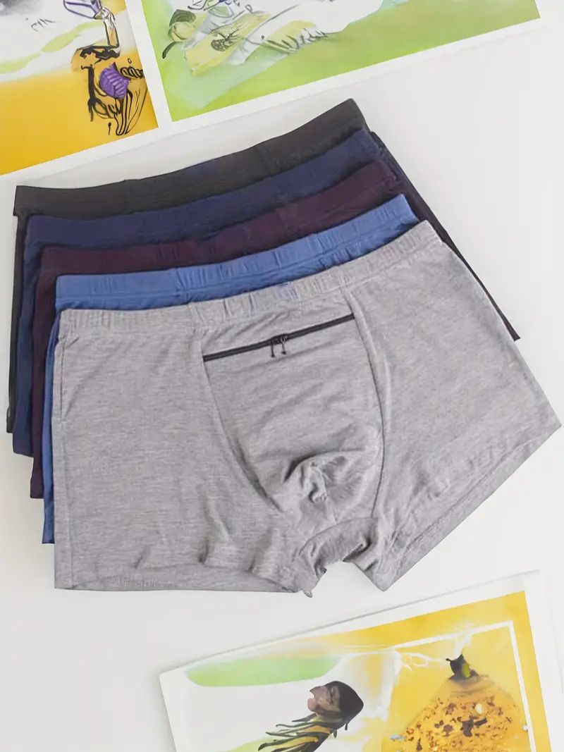 Men's 3-Piece Zippered Shorts Set for Comfort