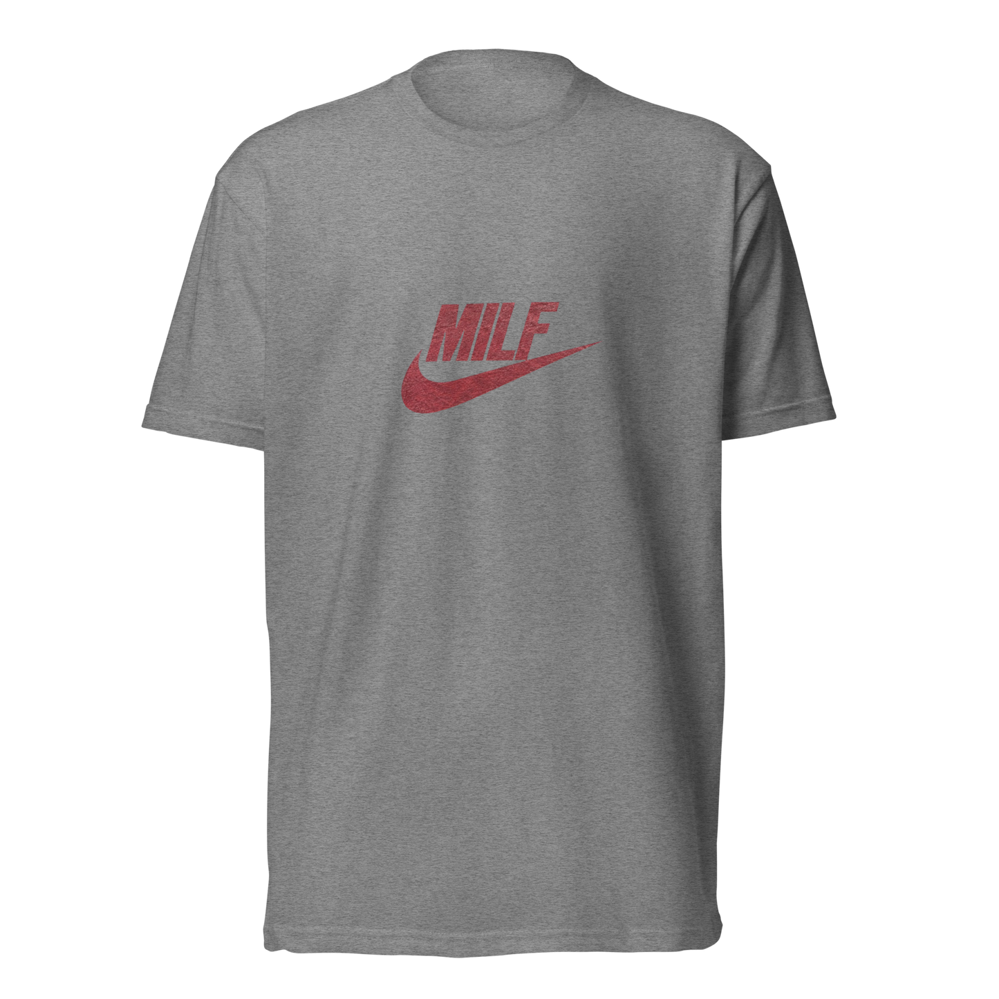 Grey MILF Swoosh T-shirt
