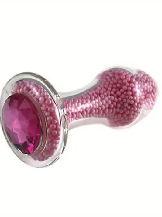 Smooth Crystal Glass Anal Plug – Stylish, Comfortable for All Levels