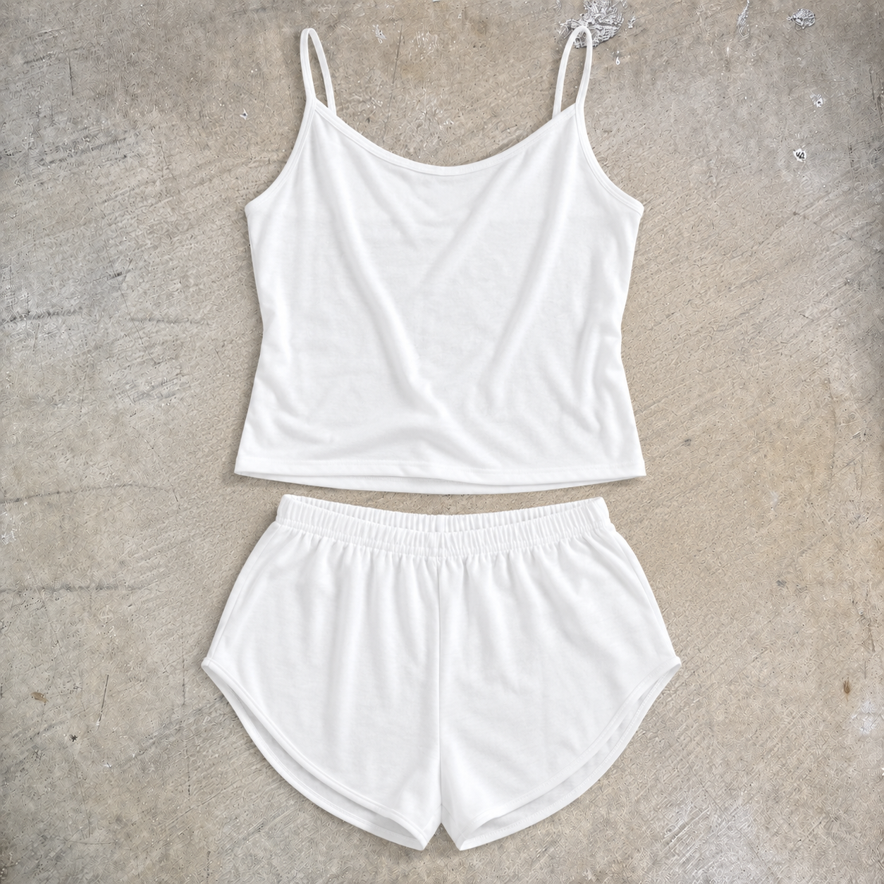 Sexy White Comfy Outfit