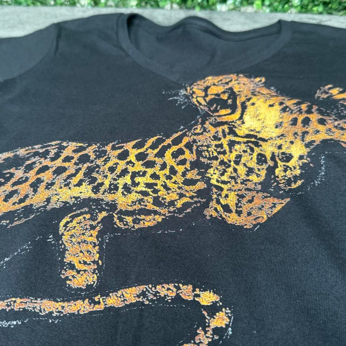 Twin Leopard Women's V-Neck Tee