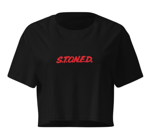 S.T.O.N.E.D. DARE Crop Top