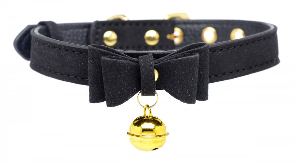 Golden Kitty Bell Collar | Gold Choker Necklace