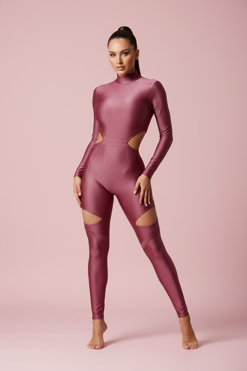 Bodysuits Pink Background
