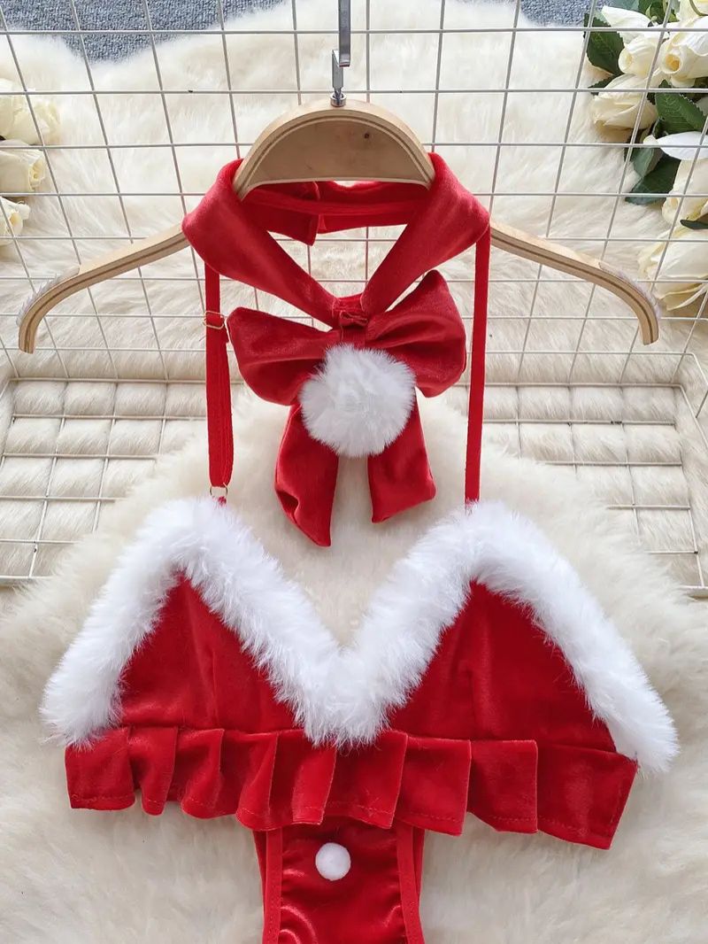 Seductive Holiday Cheer Cosplay Costume