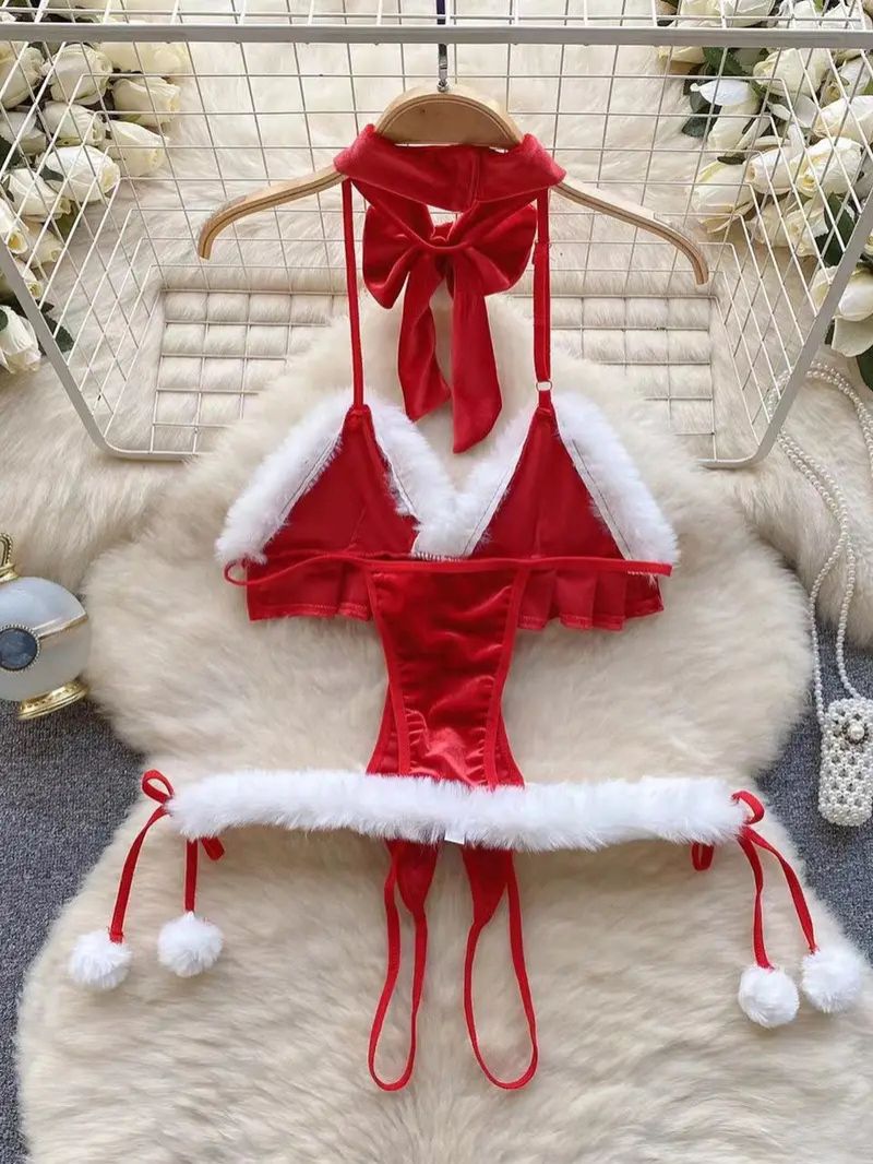 Seductive Holiday Cheer Cosplay Costume