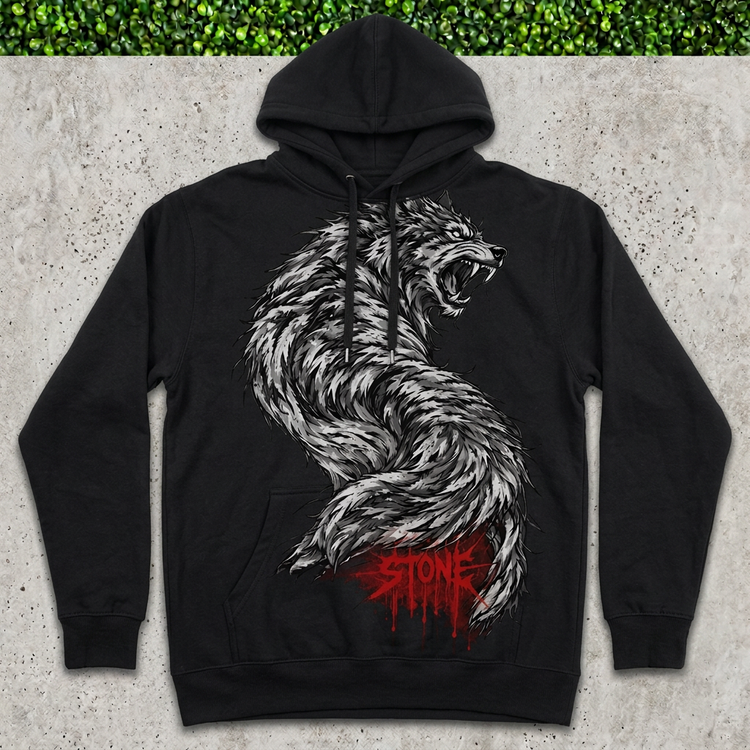 STONE Wolf Hoodie