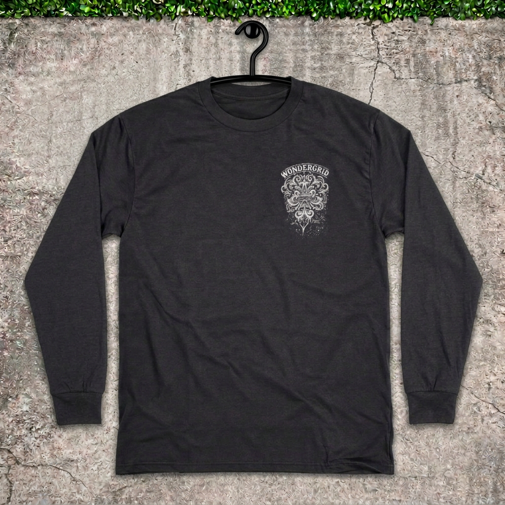 Crest Pocket long sleeve on hanger