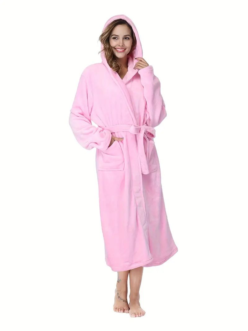 Women's Soft & Elegant Hooded Robe