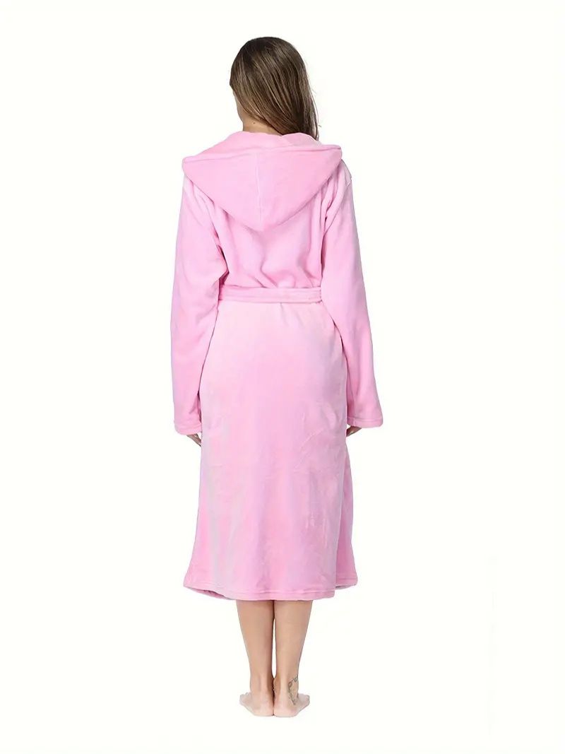 Women's Soft & Elegant Hooded Robe