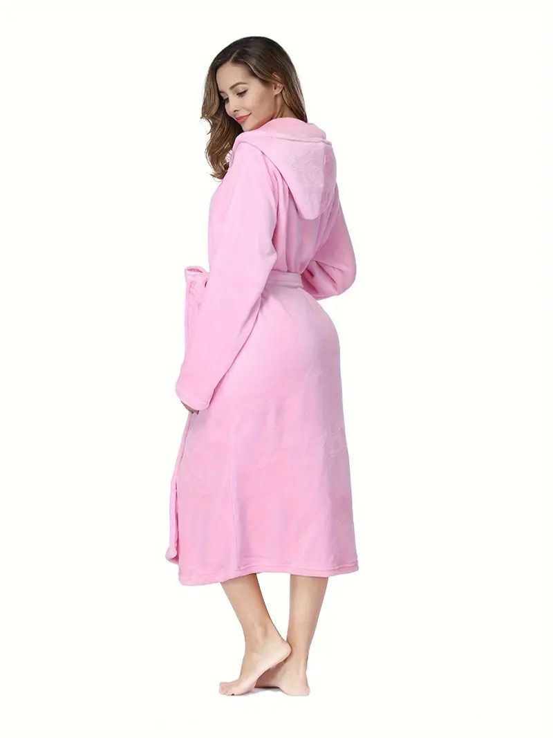 Women's Soft & Elegant Hooded Robe