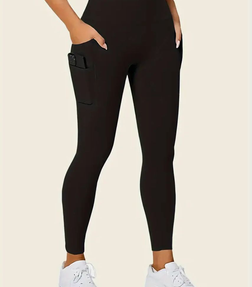 Comfortable Butt Lifting Leggings with Phone Pockets