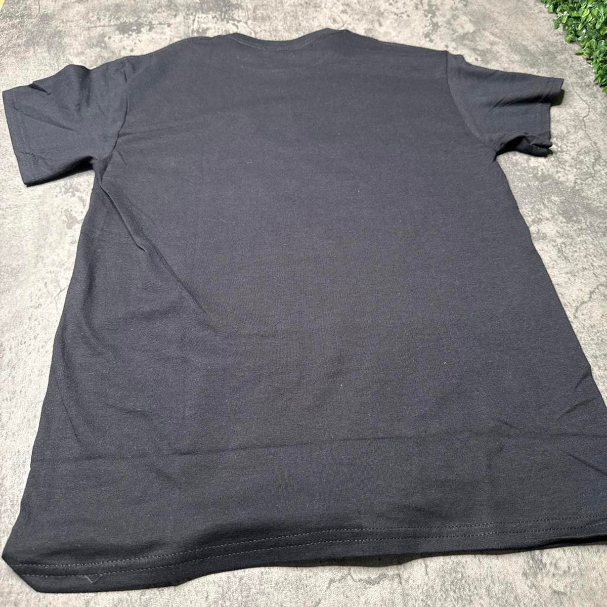 Distressed Cross Small Print Tee