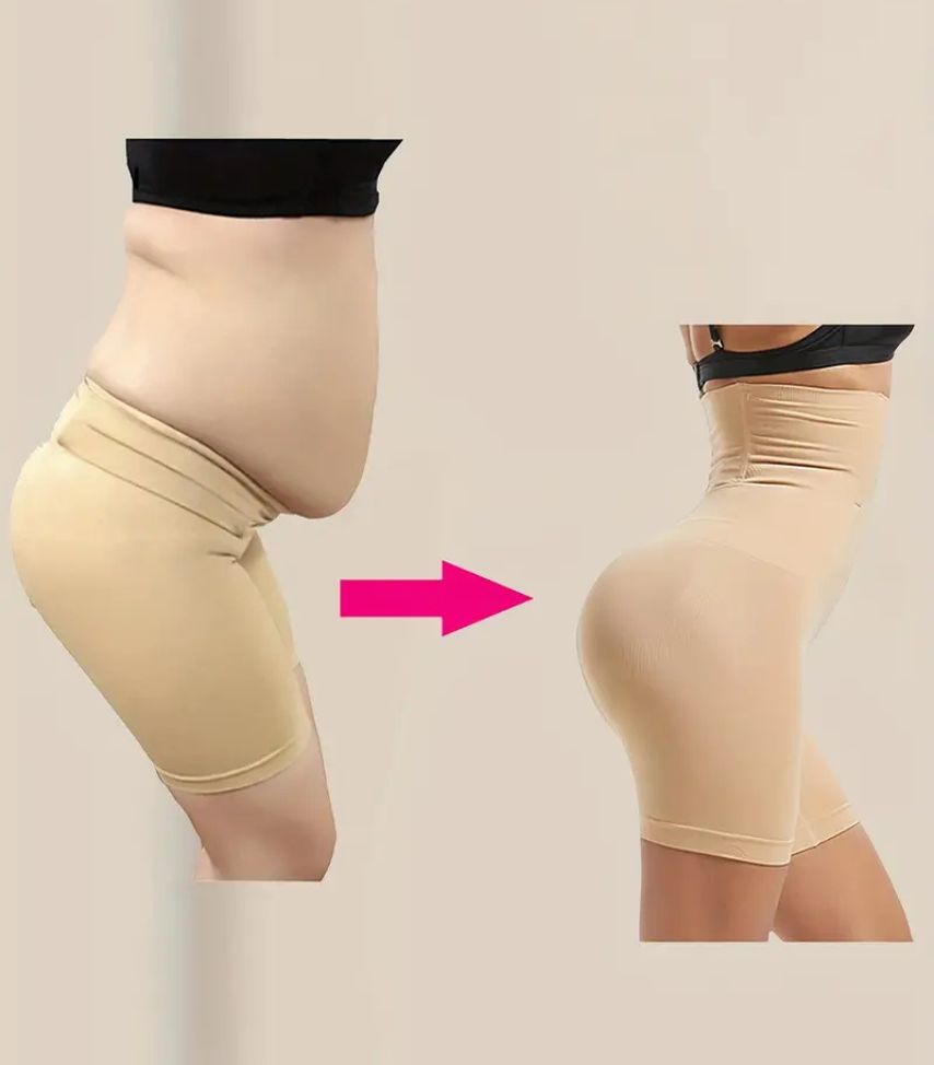 High Waist Seamless Shaping Shorts for All-Day Comfort