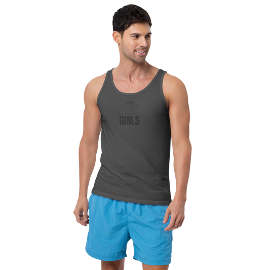 Men's Gray Staple Tank Top - Essential Comfort