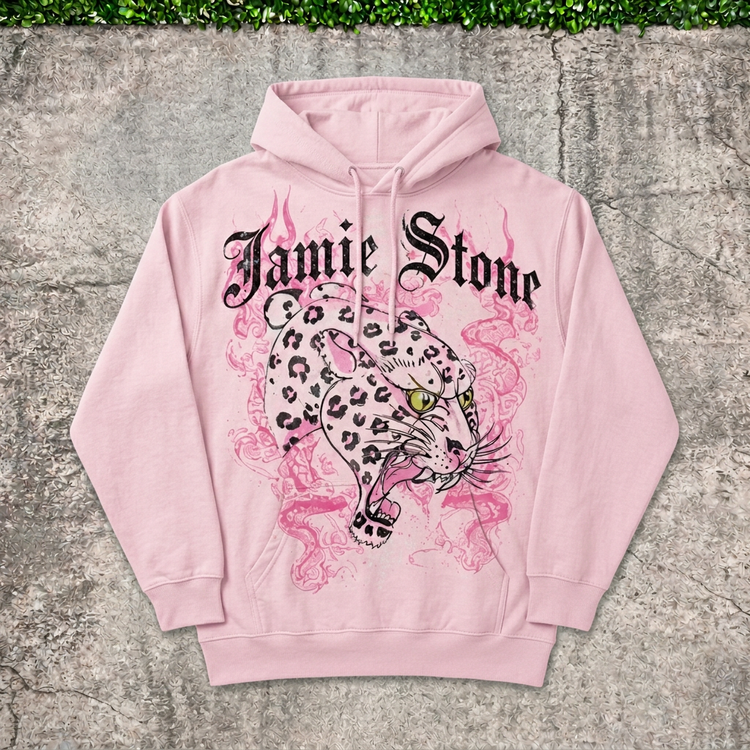Pink Jamie Stone women’s hoodie
