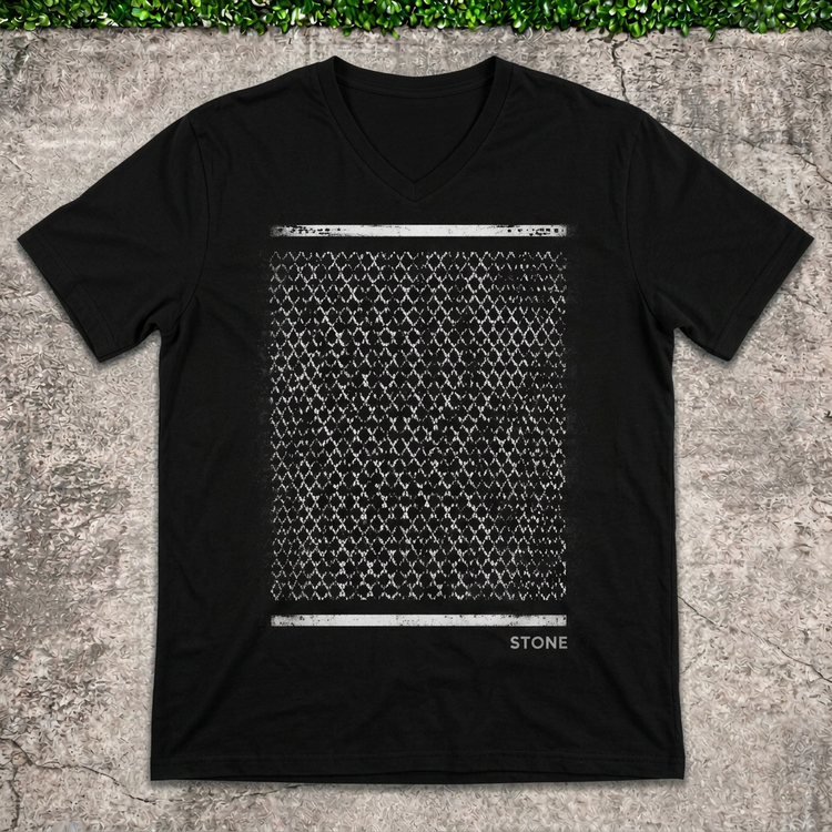 STONE Chainlink men’s V-neck