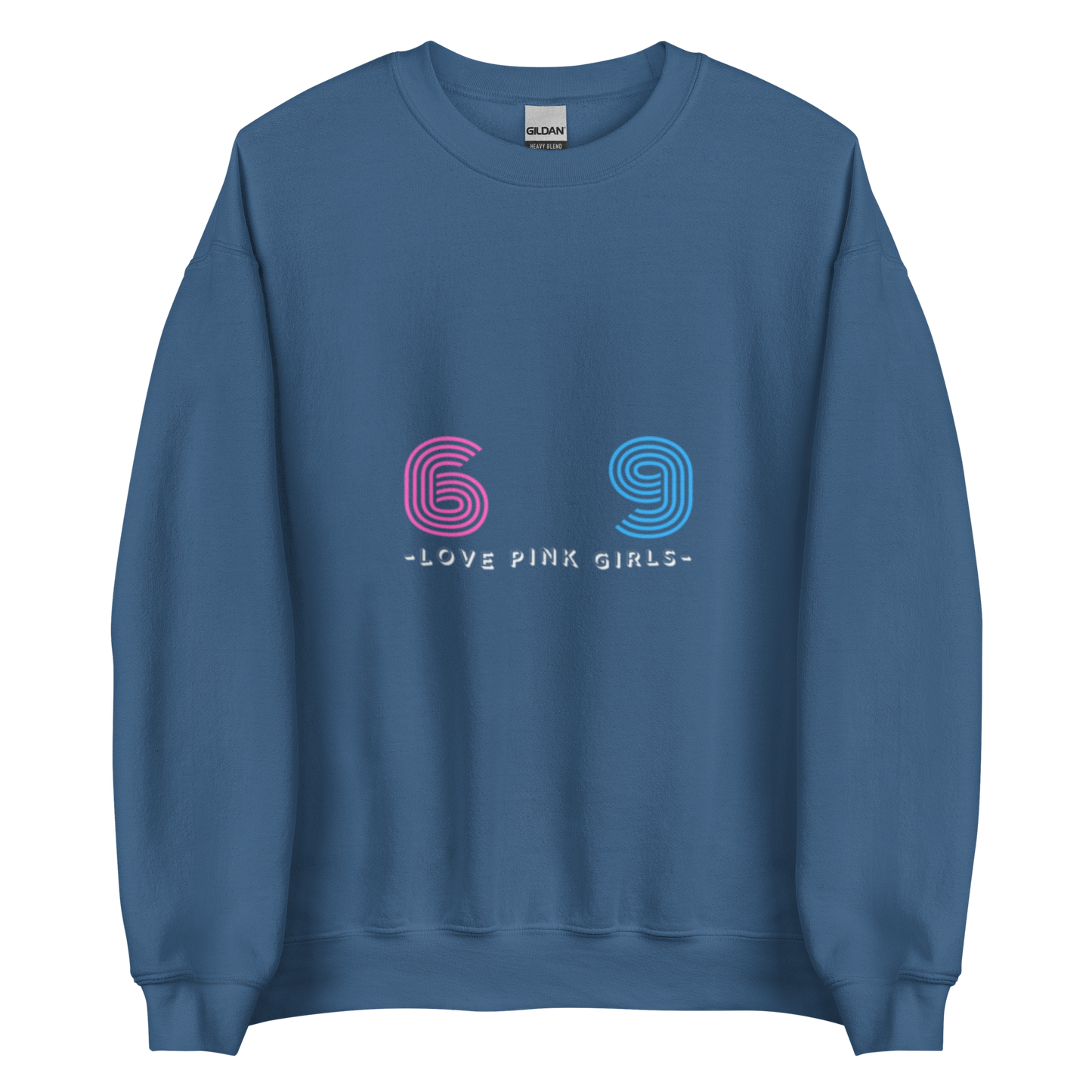 Love Pink Girls Long Sleeve Indigo Blue