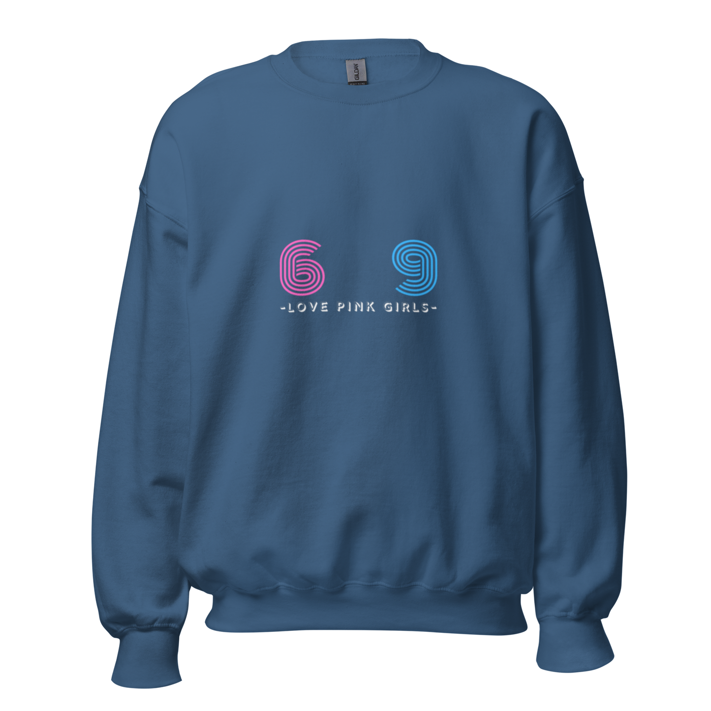 Love Pink Girls Long Sleeve Indigo Blue