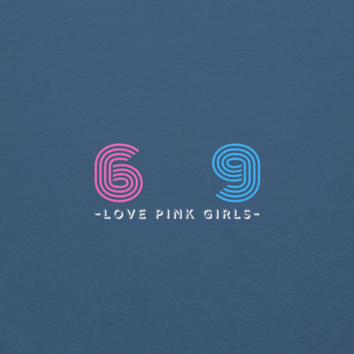 Love Pink Girls Long Sleeve Indigo Blue