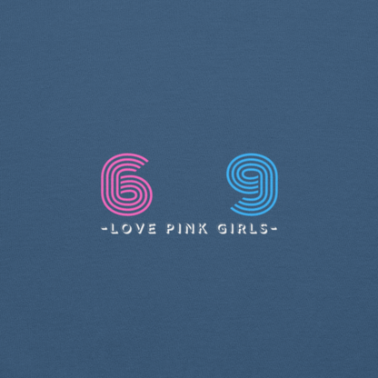 Love Pink Girls Long Sleeve Indigo Blue