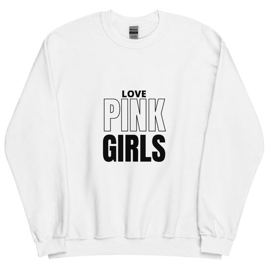 Love Pink Girls Long Sleeve White