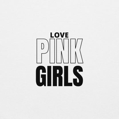 Love Pink Girls Long Sleeve White