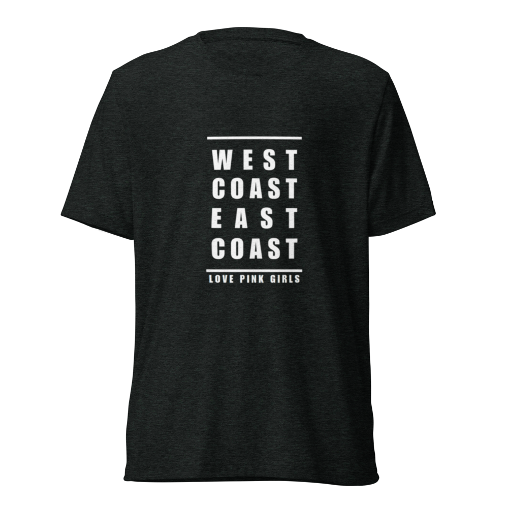 West Coast East Coast Tee | Unisex Coast Pride T-Shirt
