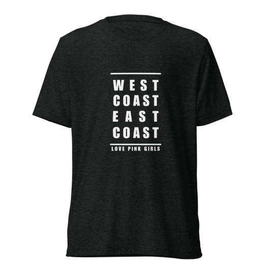 West Coast East Coast Tee | Unisex Coast Pride T-Shirt